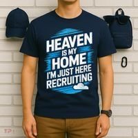 Heaven Is My Home I'm Just Here T-Shirt thumb 6