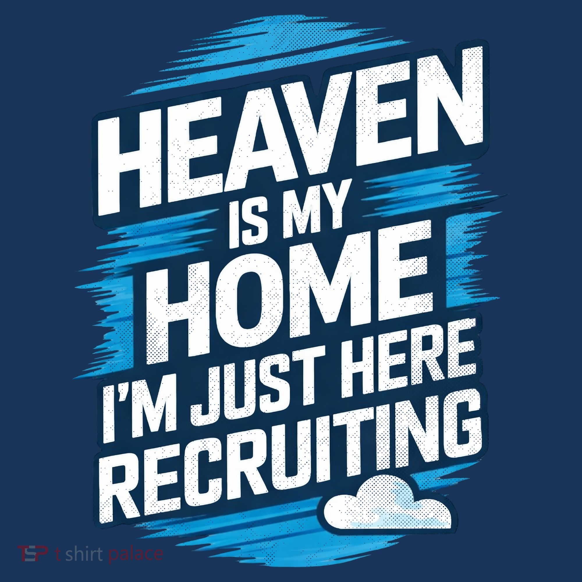 Heaven Is My Home I'm Just Here Button