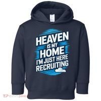 Heaven Is My Home I'm Just Here Toddler Hoodie thumb 0