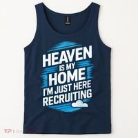 Heaven Is My Home I'm Just Here Tank Top thumb 2