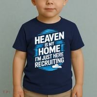 Heaven Is My Home I'm Just Here Toddler T-Shirt thumb 2