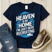 Heaven Is My Home I'm Just Here Women's T-Shirt thumb 3