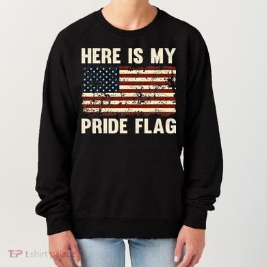 Here is My Pride Flag Women's Sweatshirt