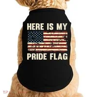 Here is My Pride Flag Doggie Tank thumb 0