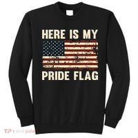 Here is My Pride Flag Sweatshirt thumb 0