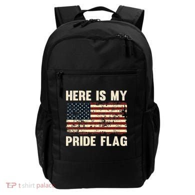 Here is My Pride Flag Backpack