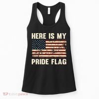 Here is My Pride Flag Women's Tank Top thumb 0