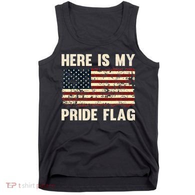 Here is My Pride Flag Tank Top