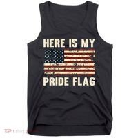 Here is My Pride Flag Tank Top thumb 0