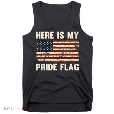 Here is My Pride Flag Tank Top