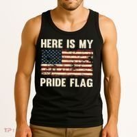 Here is My Pride Flag Tank Top thumb 3
