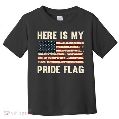 Here is My Pride Flag Toddler T-Shirt