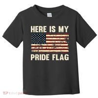 Here is My Pride Flag Toddler T-Shirt thumb 0