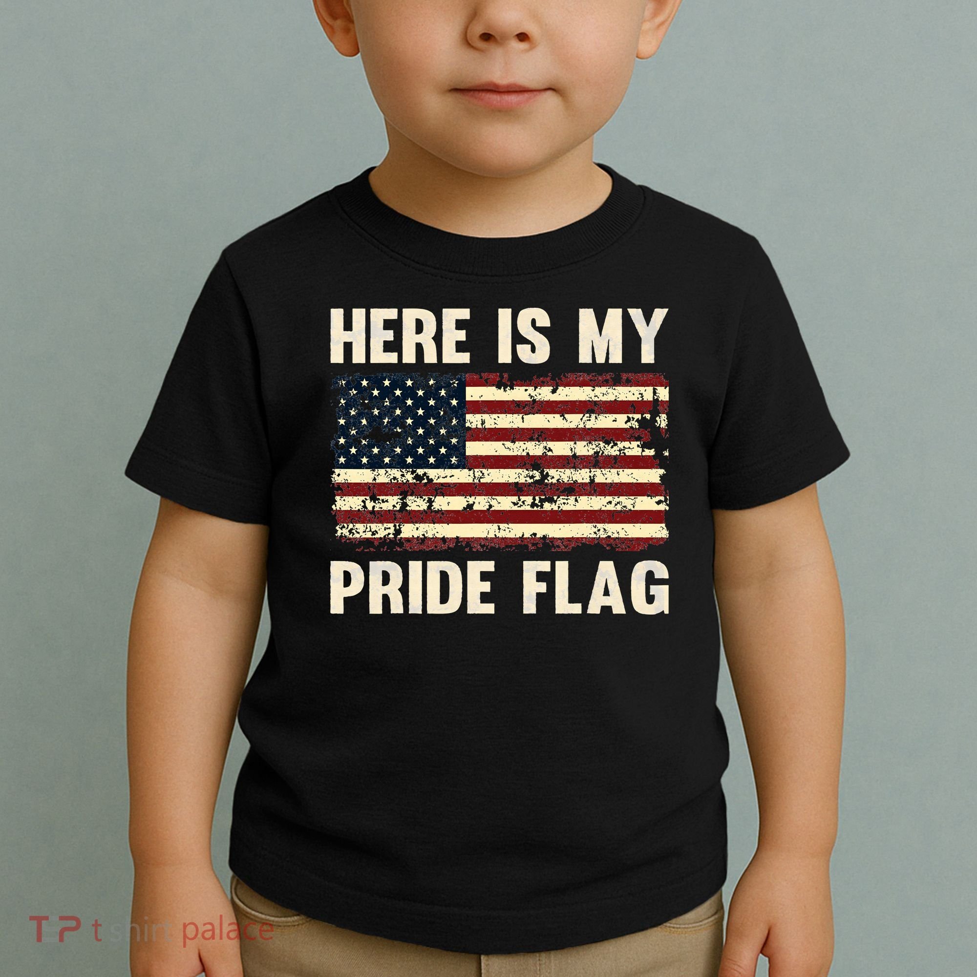 Here is My Pride Flag Toddler T-Shirt