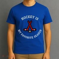 Hockey Is My Favorite Season Fun And Gift T-Shirt thumb 3