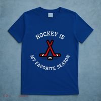 Hockey Is My Favorite Season Fun And Gift T-Shirt thumb 5