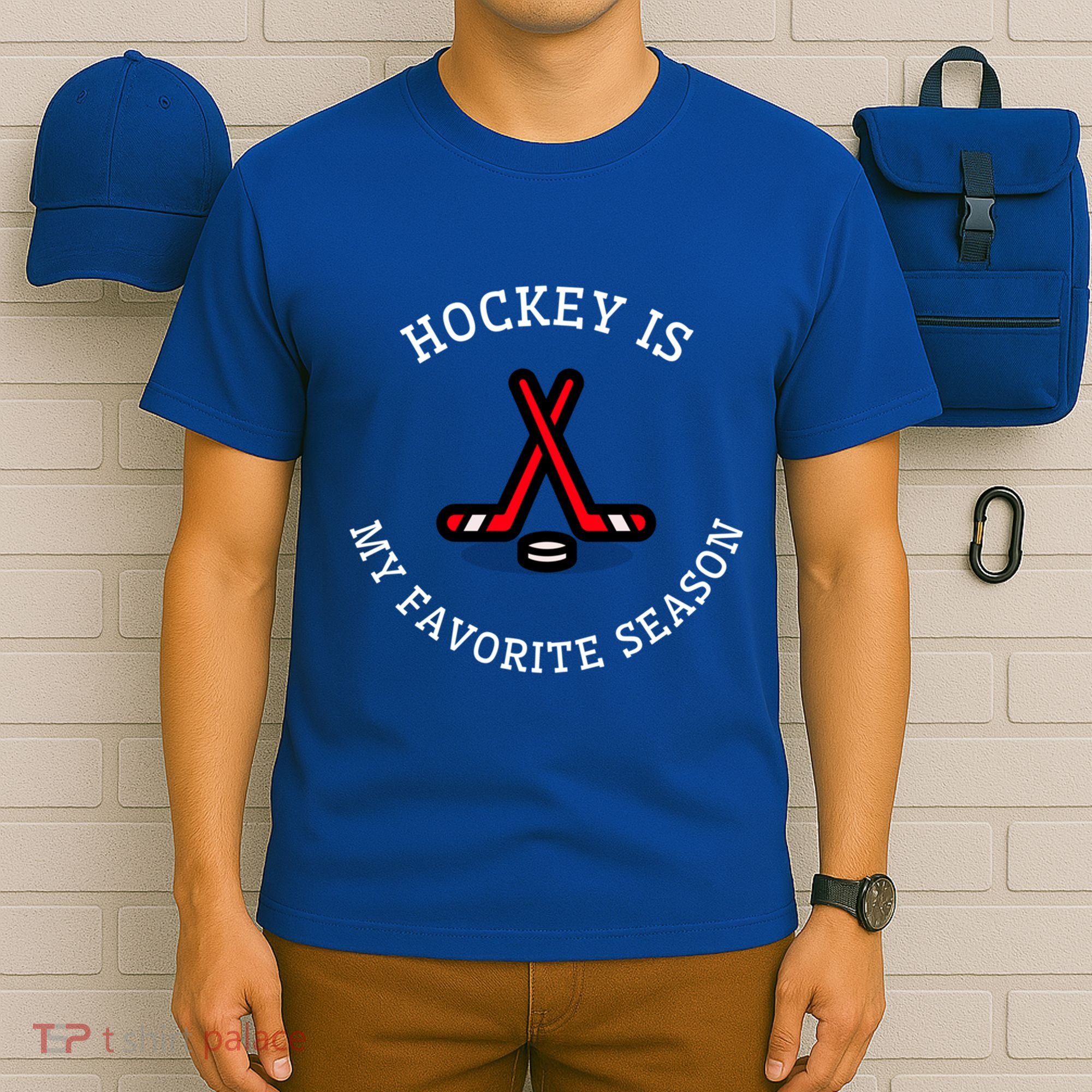 Hockey Is My Favorite Season Fun And Gift T-Shirt