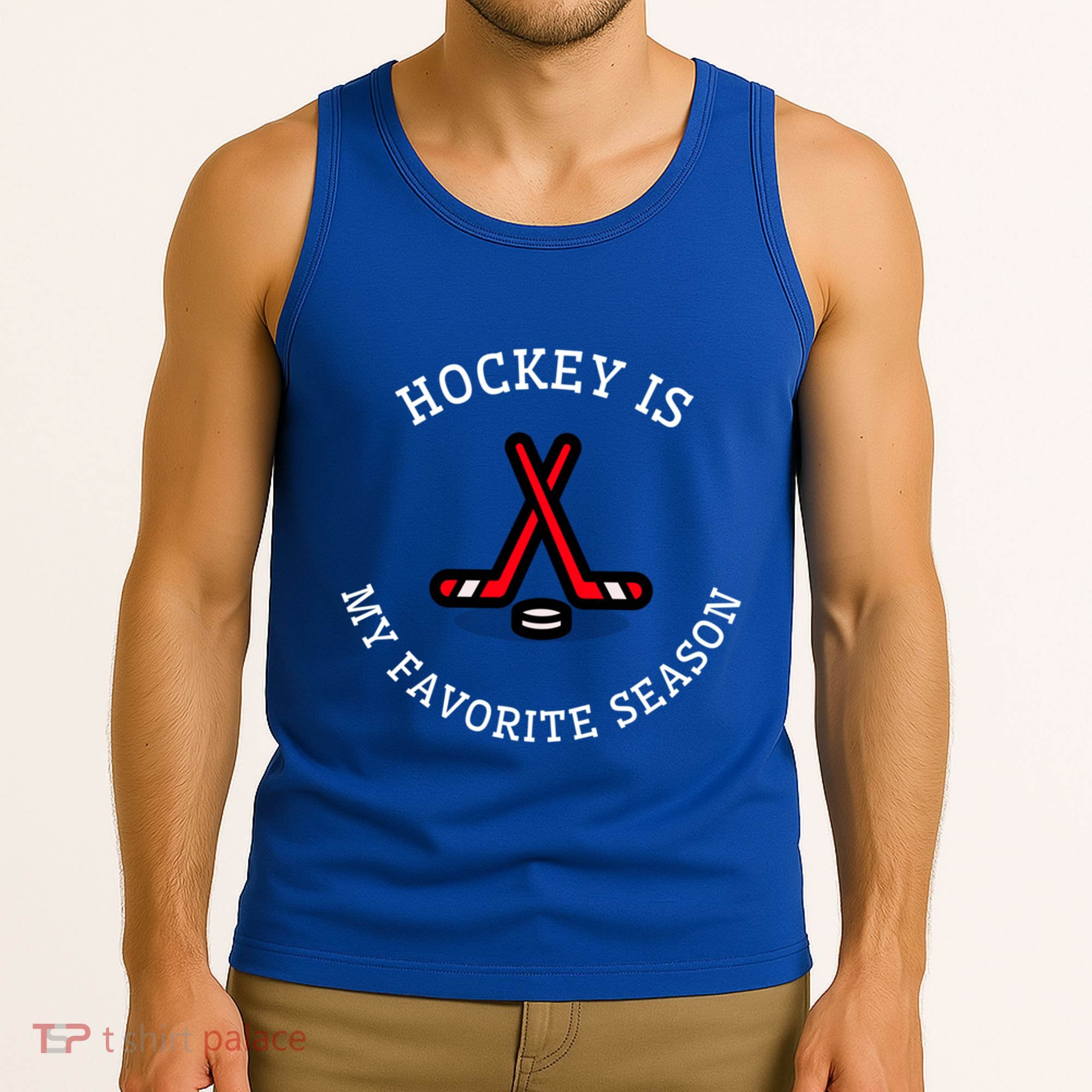 Hockey Is My Favorite Season Fun And Gift Tank Top