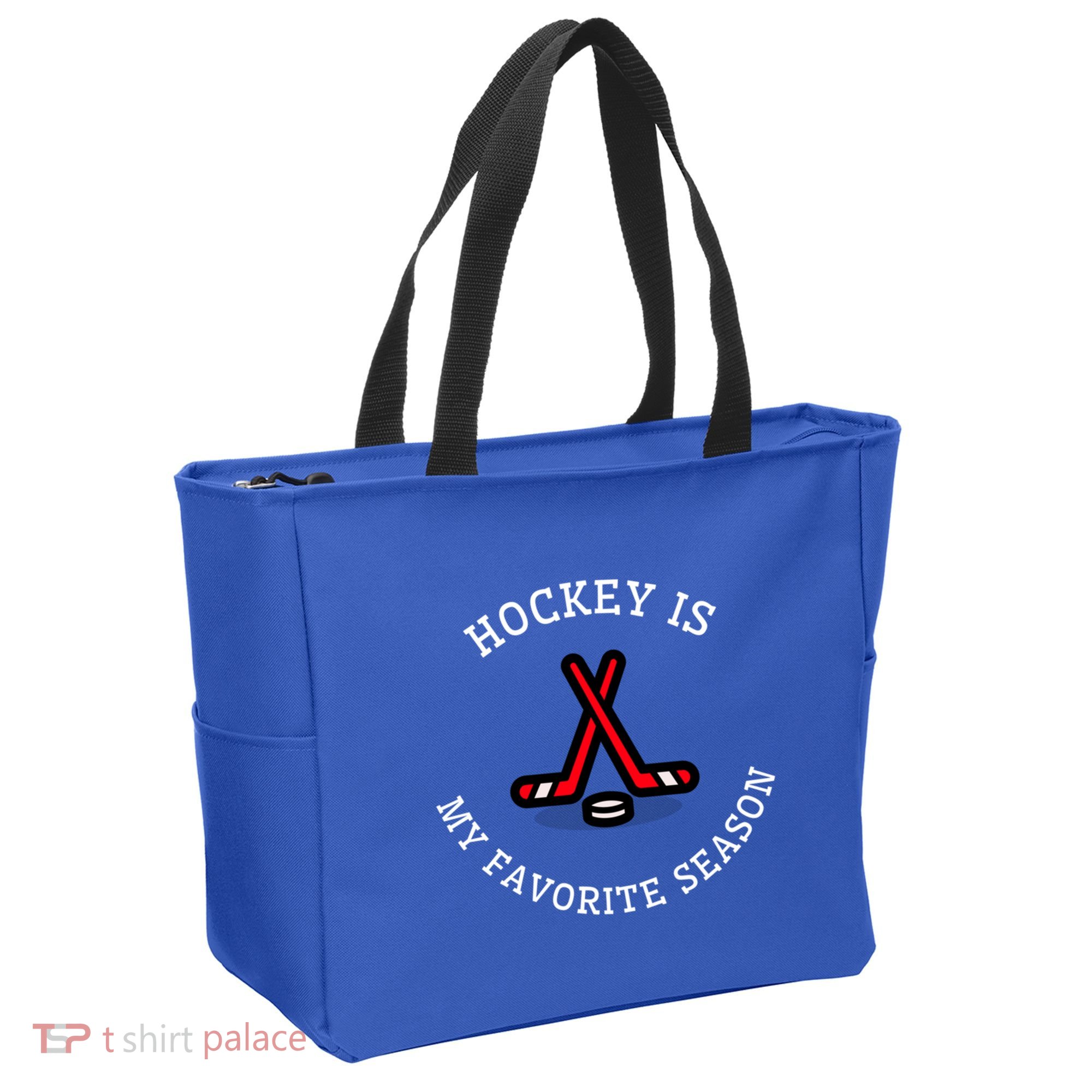 Hockey Is My Favorite Season Fun And Gift Tote Bag