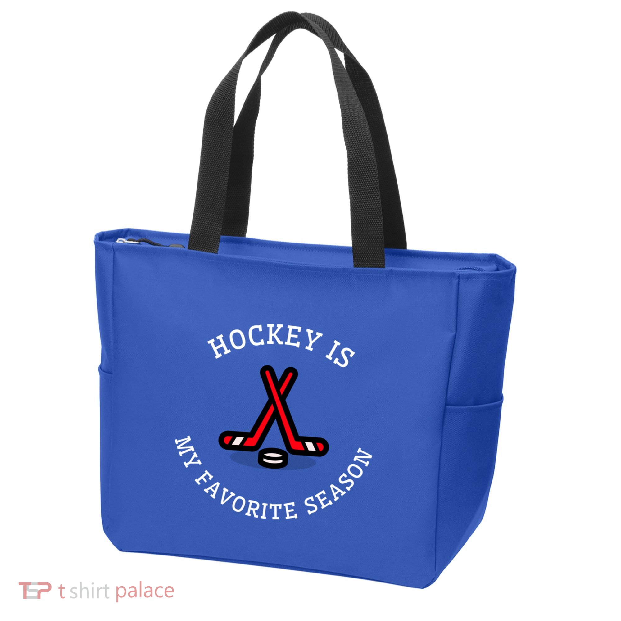 Hockey Is My Favorite Season Fun And Gift Tote Bag