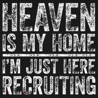 Heaven Is My Home IM Just Here Recruiting Christian Women's Tank Top thumb 5