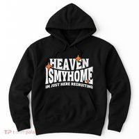 Heaven Is My Home Im Just Recruiting Christian Faith Jesus Hoodie thumb 0
