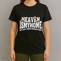Heaven Is My Home Im Just Recruiting Christian Faith Jesus T-Shirt thumb 4