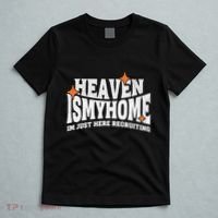 Heaven Is My Home Im Just Recruiting Christian Faith Jesus T-Shirt thumb 5