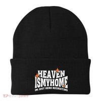Heaven Is My Home Im Just Recruiting Christian Faith Jesus Beanie thumb 0
