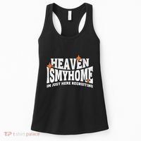 Heaven Is My Home Im Just Recruiting Christian Faith Jesus Women's Tank Top thumb 0