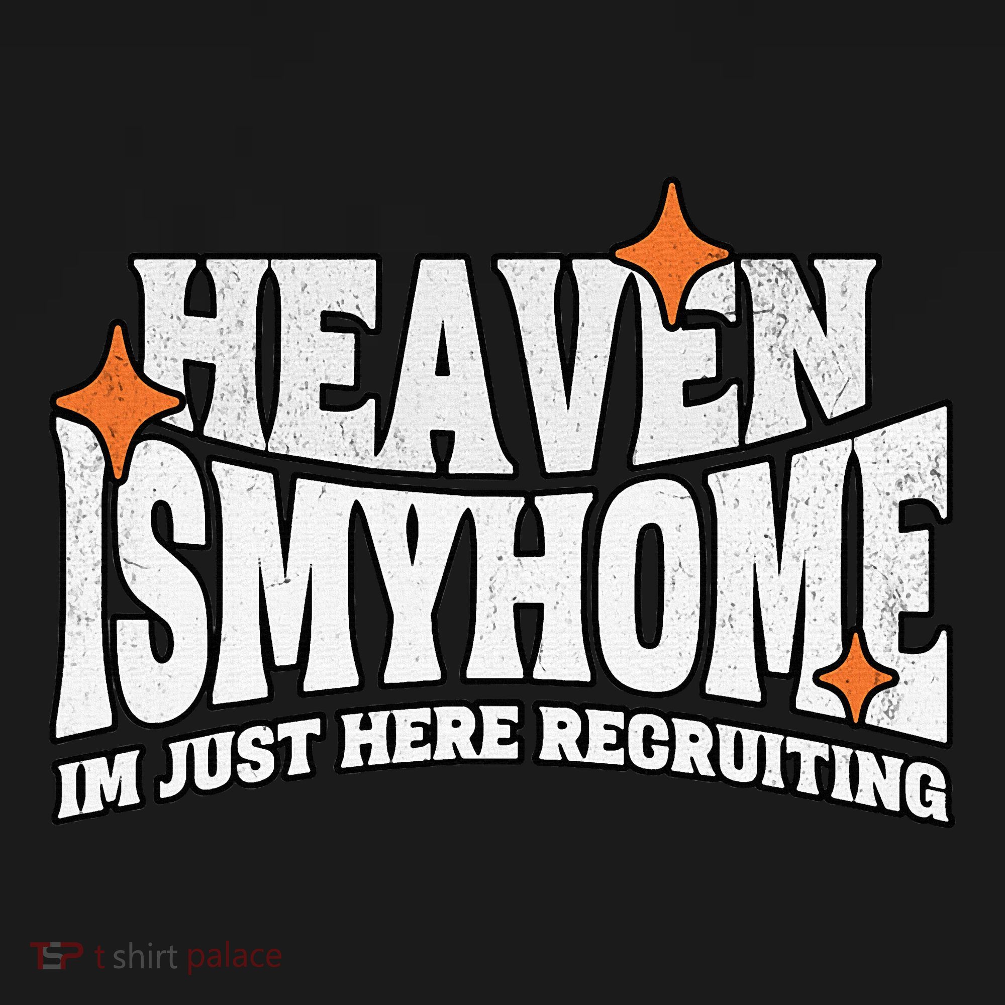 Heaven Is My Home Im Just Recruiting Christian Faith Jesus Women's Tank Top