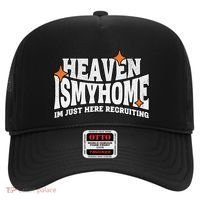 Heaven Is My Home Im Just Recruiting Christian Faith Jesus Hat thumb 0