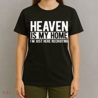 Heaven Is My Home Christian Religious Jesus T-Shirt thumb 4