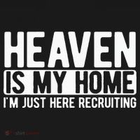 Heaven Is My Home Christian Religious Jesus Women's Hoodie thumb 2