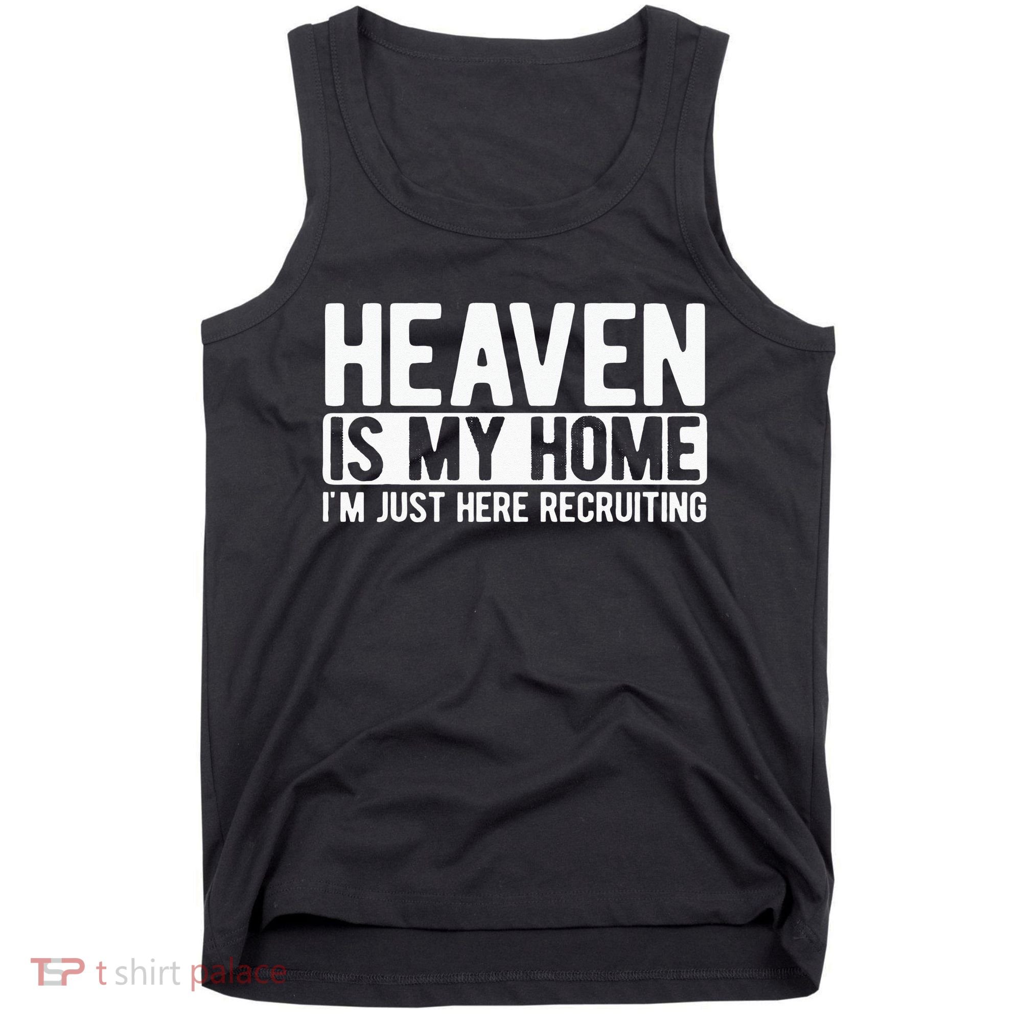 Heaven Is My Home Christian Religious Jesus Tank Top
