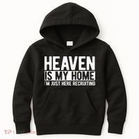 Heaven Is My Home Christian Religious Jesus Kids Hoodie thumb 0