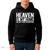 Heaven Is My Home Christian Religious Jesus Kids Hoodie thumb 4
