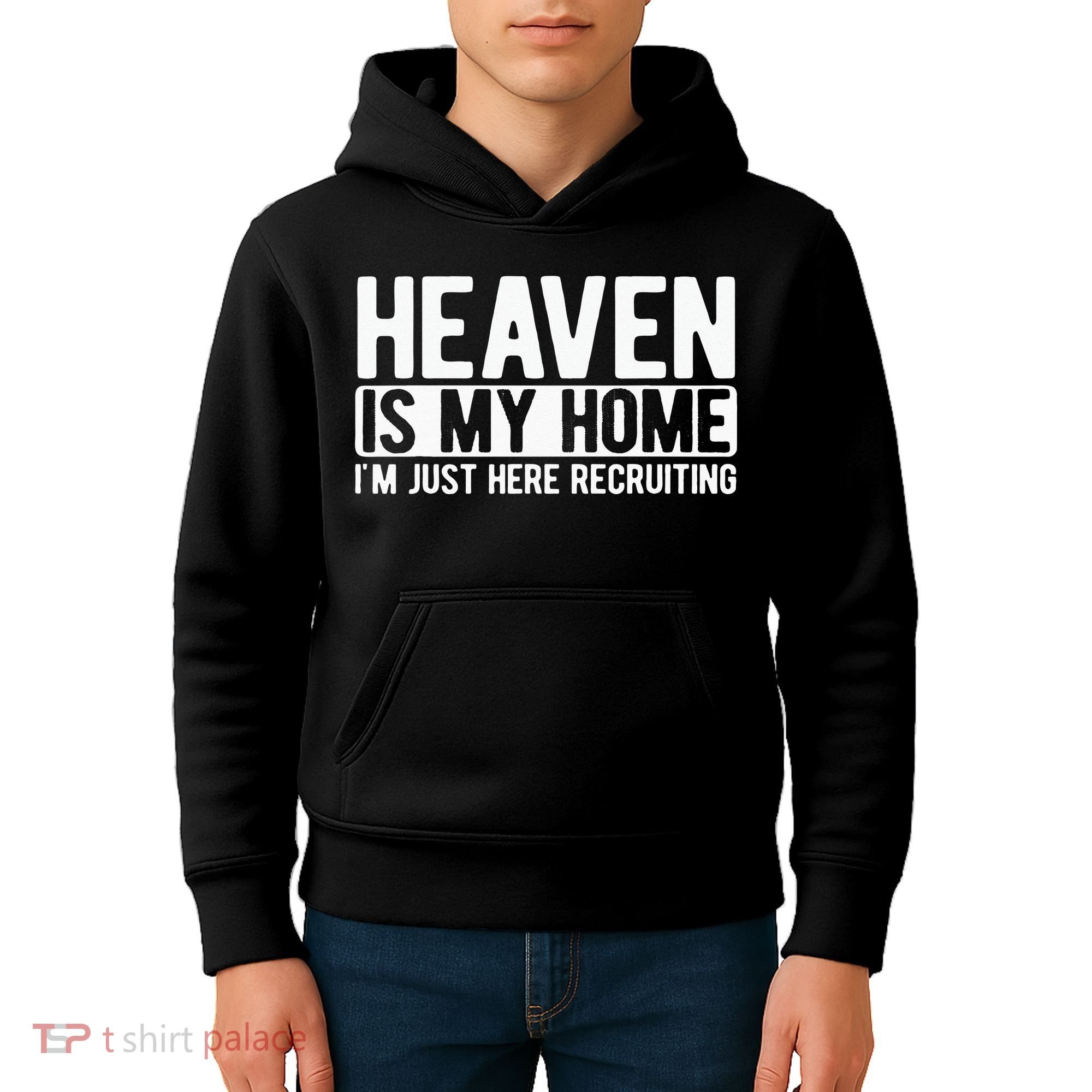 Heaven Is My Home Christian Religious Jesus Kids Hoodie