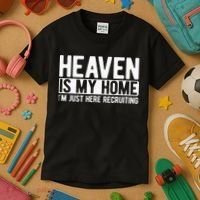 Heaven Is My Home Christian Religious Jesus Kids T-Shirt thumb 3