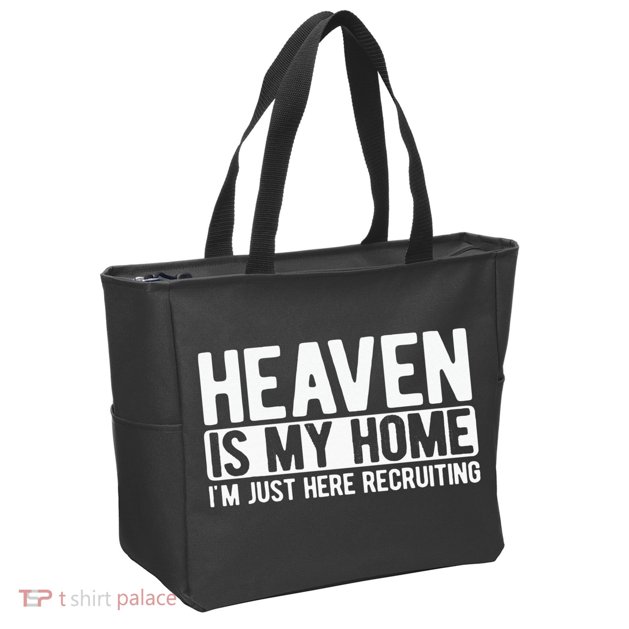 Heaven Is My Home Christian Religious Jesus Tote Bag