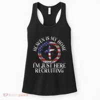 Heaven Is My Home IM Just Here Recruiting Preacher Pastor Women's Tank Top thumb 0