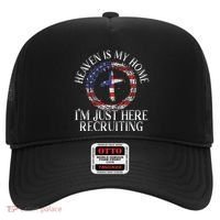Heaven Is My Home IM Just Here Recruiting Preacher Pastor Hat thumb 0