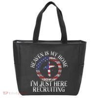 Heaven Is My Home IM Just Here Recruiting Preacher Pastor Tote Bag thumb 0