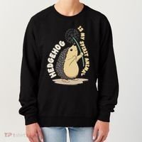 Hedgehog Is My Spirit Animal Forest Nature Hedgehog Women's Sweatshirt thumb 0