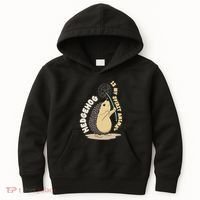 Hedgehog Is My Spirit Animal Forest Nature Hedgehog Kids Hoodie thumb 0