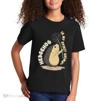 Hedgehog Is My Spirit Animal Forest Nature Hedgehog Kids T-Shirt thumb 2