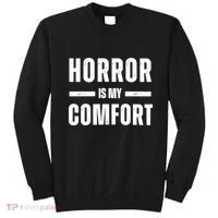 Horror Is My Comfort Sweatshirt thumb 0