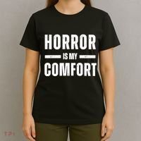Horror Is My Comfort T-Shirt thumb 4