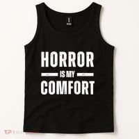 Horror Is My Comfort Tank Top thumb 2