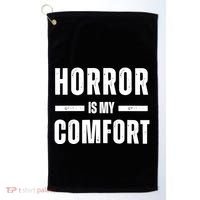 Horror Is My Comfort Golf Towel thumb 0